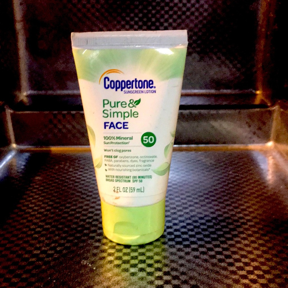 Coppertone Pure & Simple Face Lotion SPF 50 2OZ